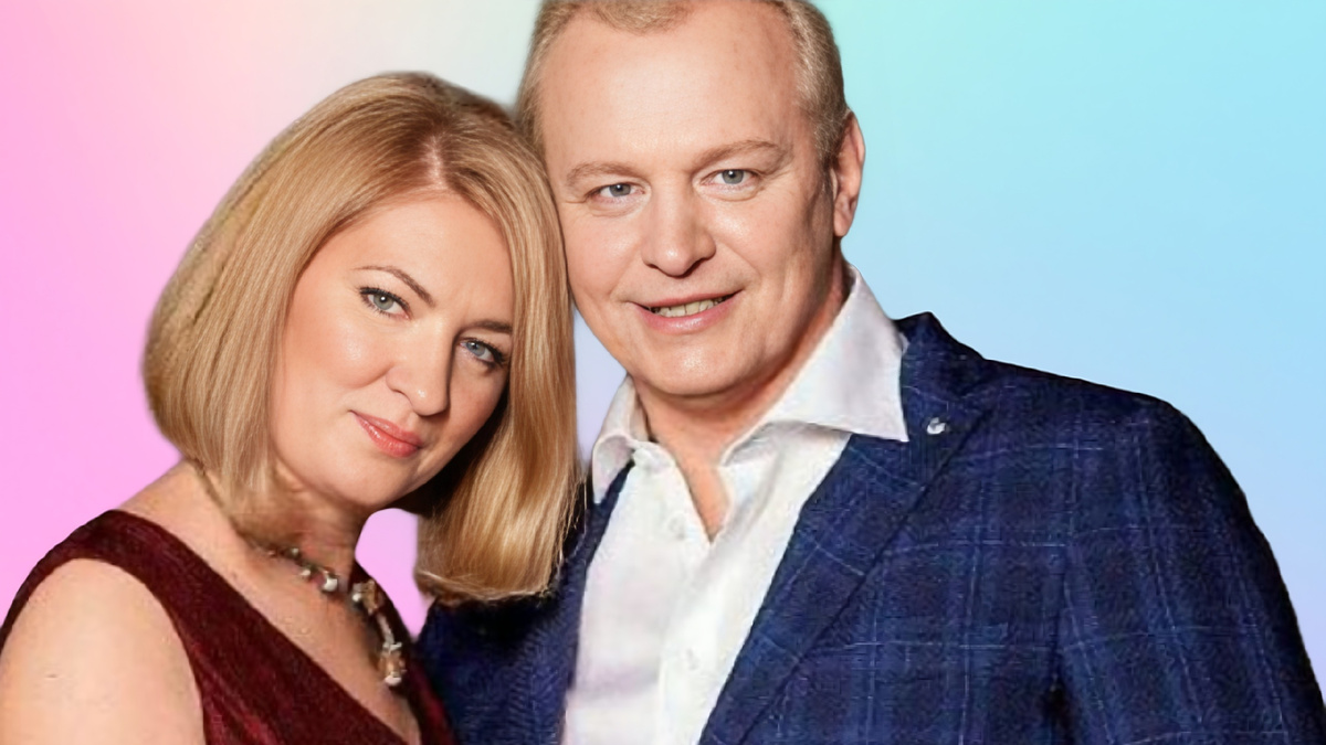 Актёр Сергей Юшкевич с женой Еленой. Коллаж. Автор: Елена Д.