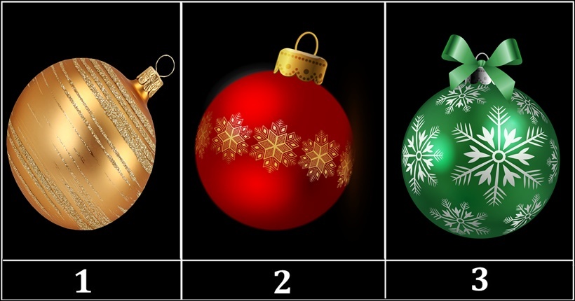 Выберите ёлочный шар