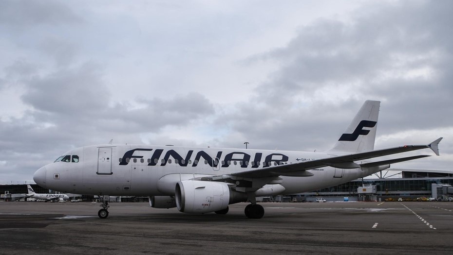    Аэропорт Хельсинки-Вантаа. Самолёт авиакомпании Finnair. Автор фото: Коньков Сергей
