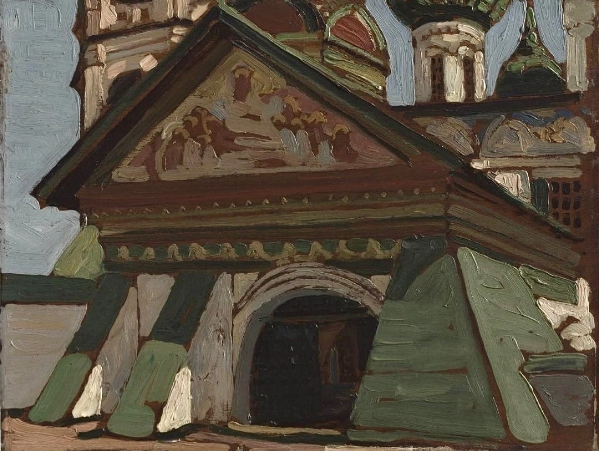 «Вход в церковь Николы Мокрого», фото из интернета 