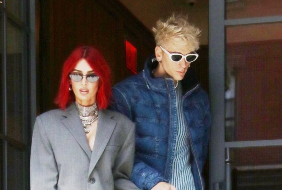    Меган Фокс и Машин Ган Келли