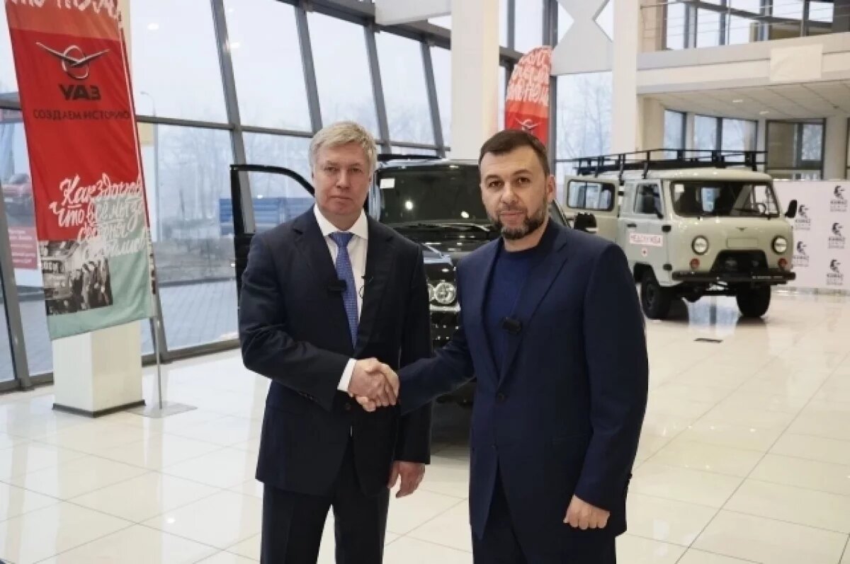    ЛНР и ДНР развивают сотрудничество с Ульяновским автозаводом