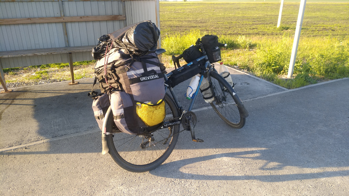 с велопутешествия Москва-Алтай-Москва с заездом на Чёрное море. 2023 г