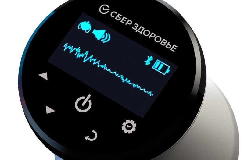    Умный электронный стетоскоп от Сбера (фото: пресс-служба Сбера)