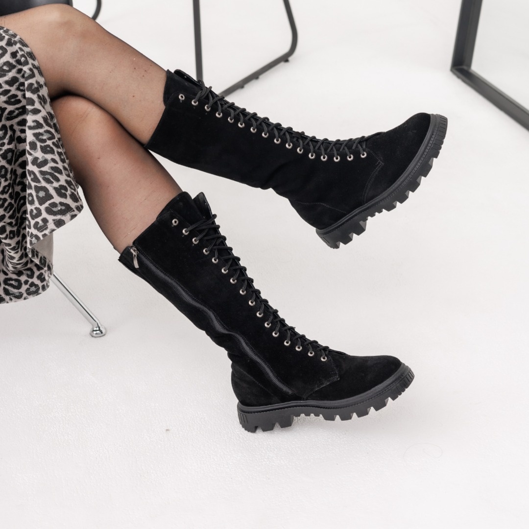 Зимние полусапоги Laura Potti больших размеров