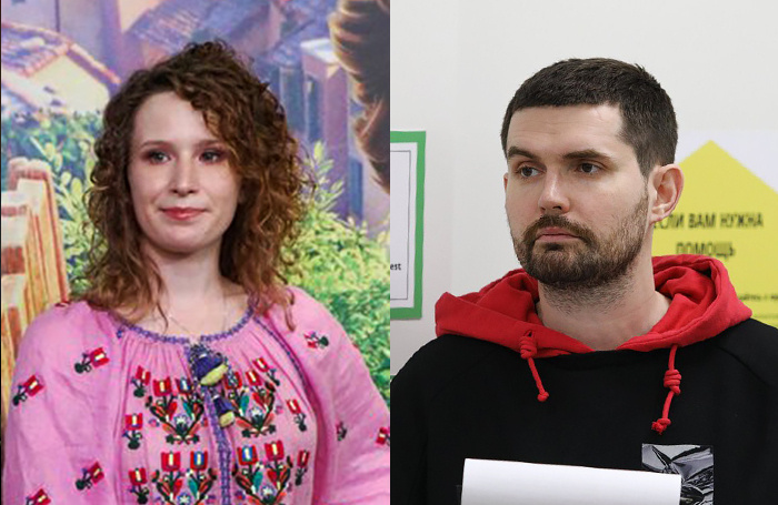    Певица и композитор Лиза Монеточка и музыкант Noize MC (Иван Алексеев). Кирилл Зыков/АГН «Москва»