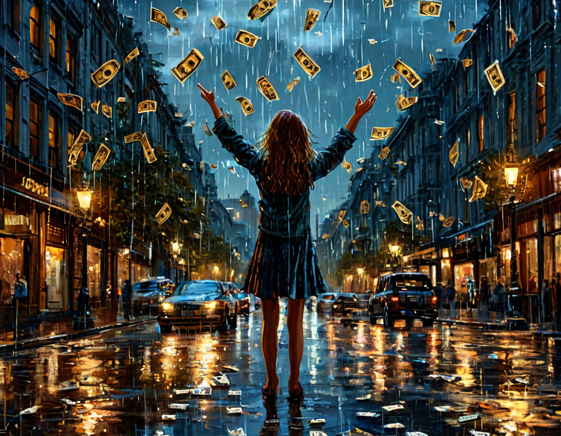 Мой дивидендный дождь. Честное слово, это любимая погода. Шедеврум.