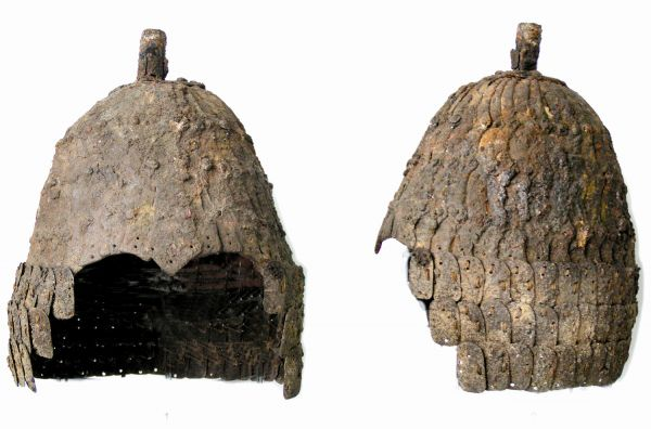 Доспех из папье-маше династии Хань. Источник: https://ru.pinterest.com/pin/672866000590281611/