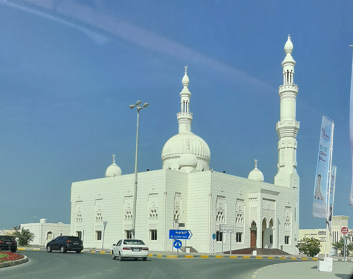 Мечеть по дороге в эмират Фуджейра 