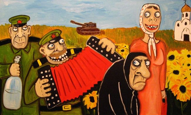 Картина Васи Ложкина