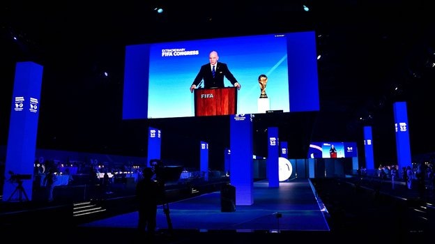    Президент ФИФА Джанни Инфантино. AFP
