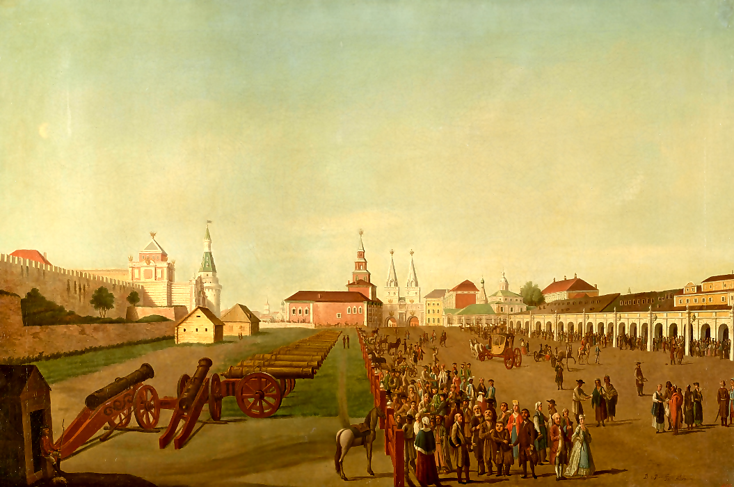 А на этой картине есть хоть один православный крест?