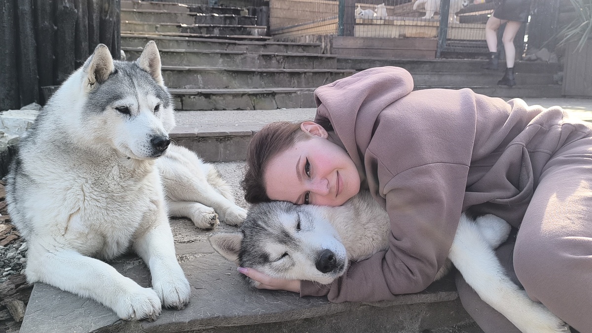 Обнимашки с Геком. 