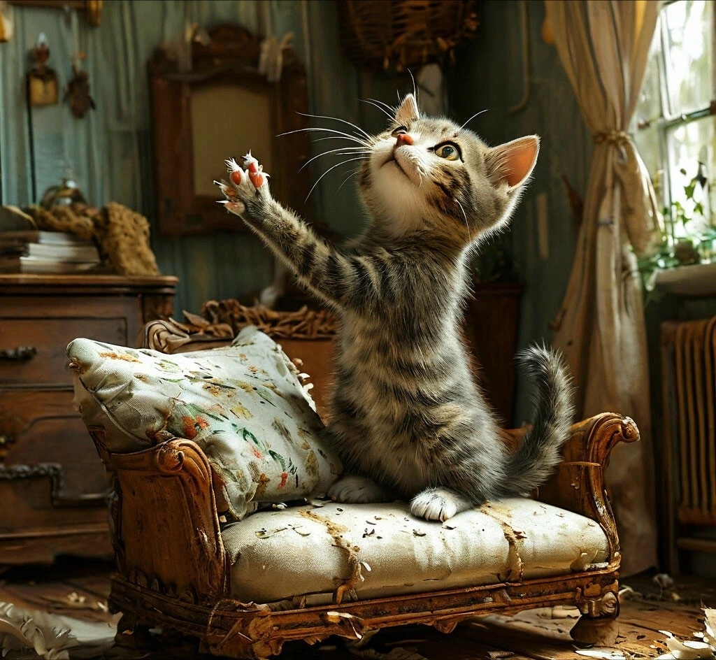 Что будет, если кошке не стричь когти, и к чему это может привести ...