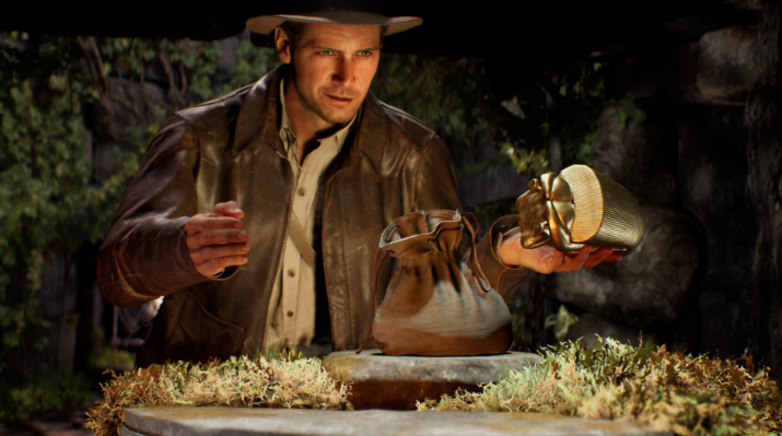 Индиана снова рискует ради шляпы, подменяя артефакт мешочком с песком...