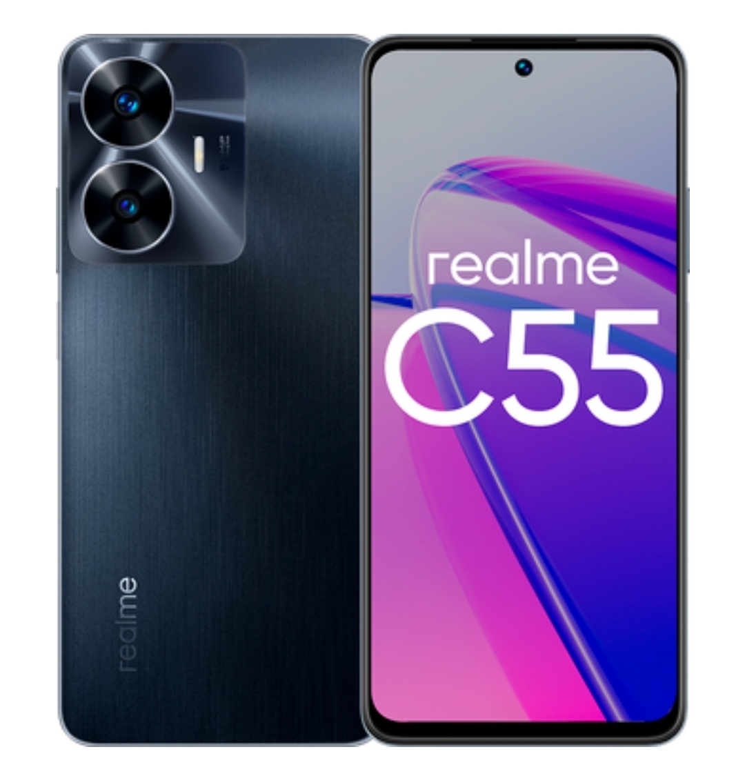 realme C55

Экран: 6.72", FHD+

Процессор: MediaTek Helio G88

Камера: 64 Мп (основная), 8 Мп (фронтальная)

Батарея: 5000 мАч, зарядка 33 Вт

Память: 6/128 ГБ

Описание: Бюджетный смартфон с хорошей камерой и ярким экраном. Подходит для базовых задач и фото.