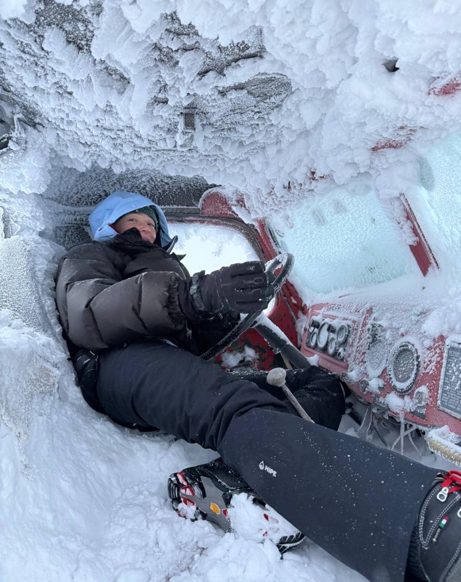 Судя по свежим фото Настя действительно находится где то в Заполярье.