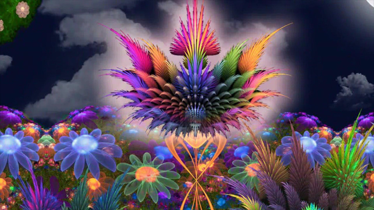 Сказочные цветы