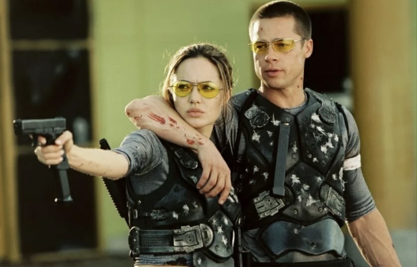 Кадр из фильма: Анджелина Джоли и Брэд Питт