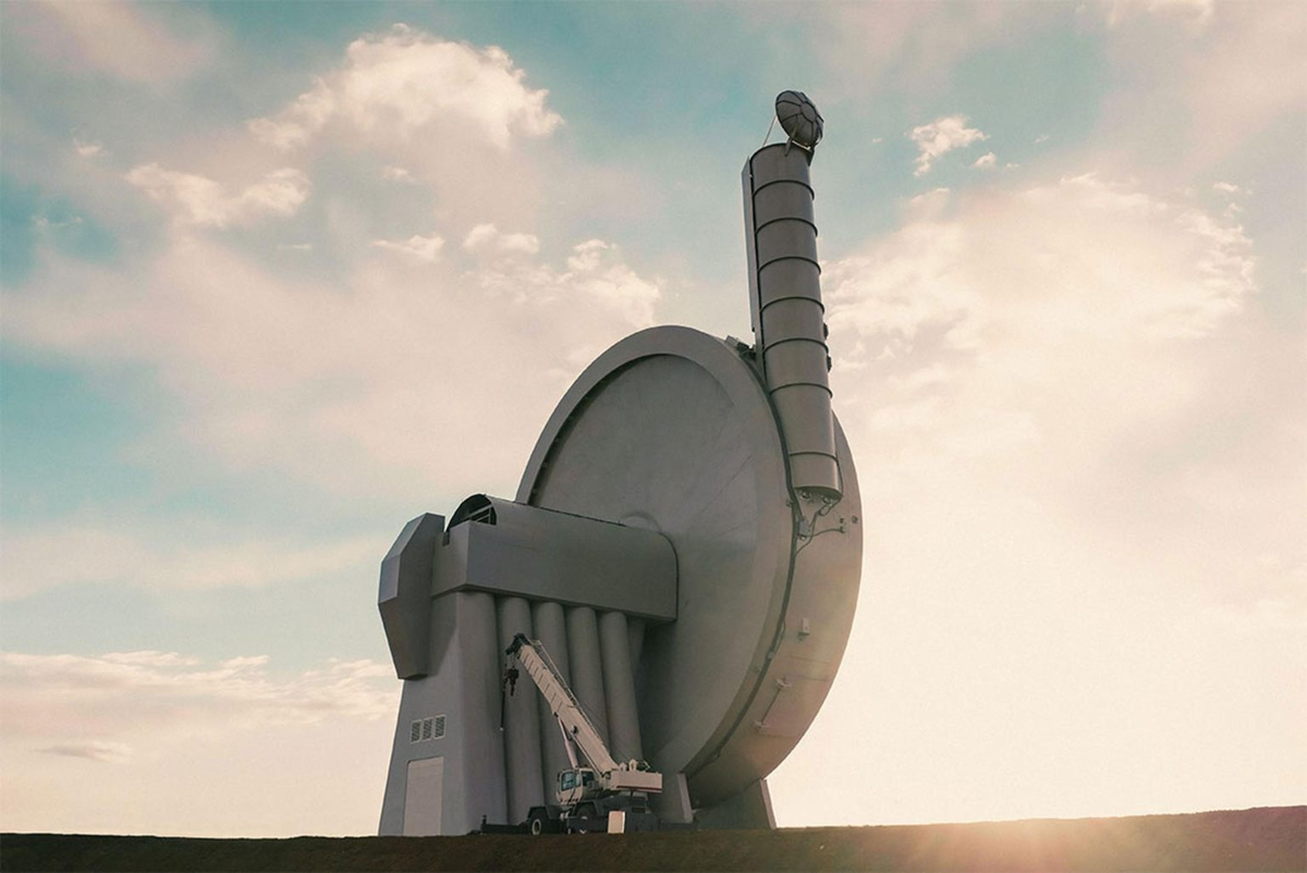 Суборбитальный масс-ускоритель SpinLaunch A-33 в Нью-Мексико. Источник: SpinLaunch