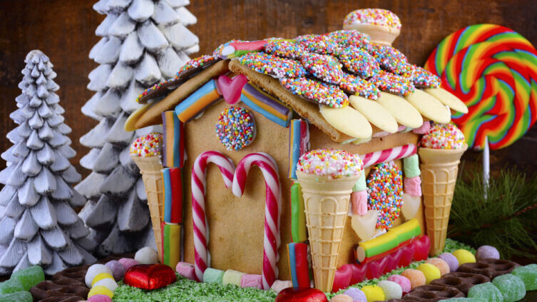    Как в День пряничного домика приготовить пряничный домик? Фото: Depositphotos