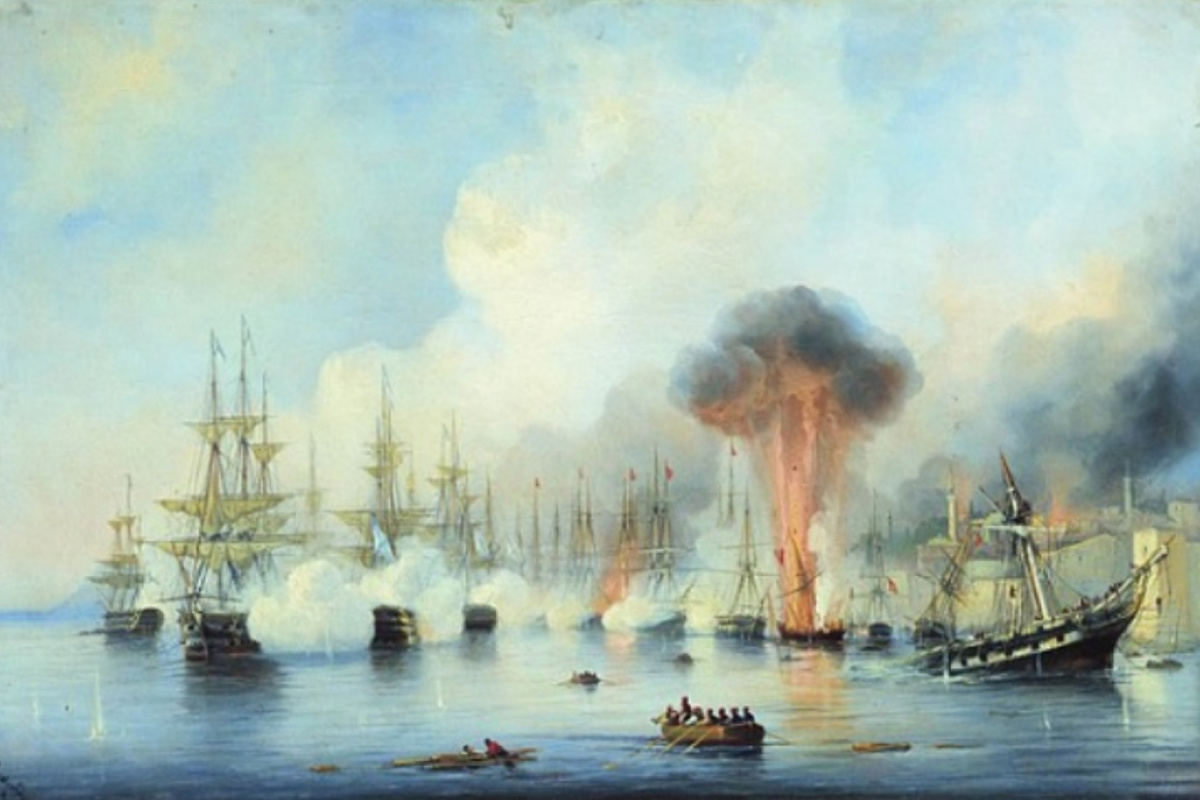 Синопской бой. А.Боголюбов