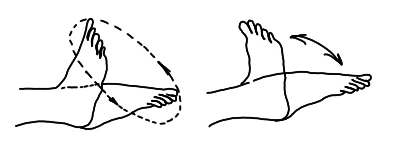 Схематичное изображение упражнения