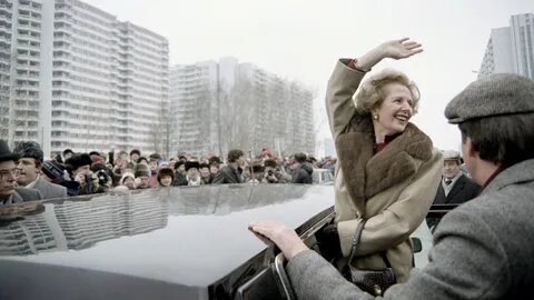 Маргарет Тэтчер в Москве. Крылатское. Фото из открытых источников