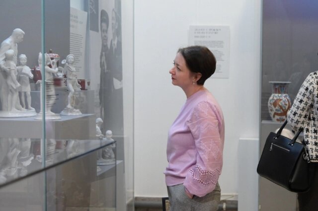    Выставка исторического фарфора Фото: пресс-служба правительства Хабаровского края