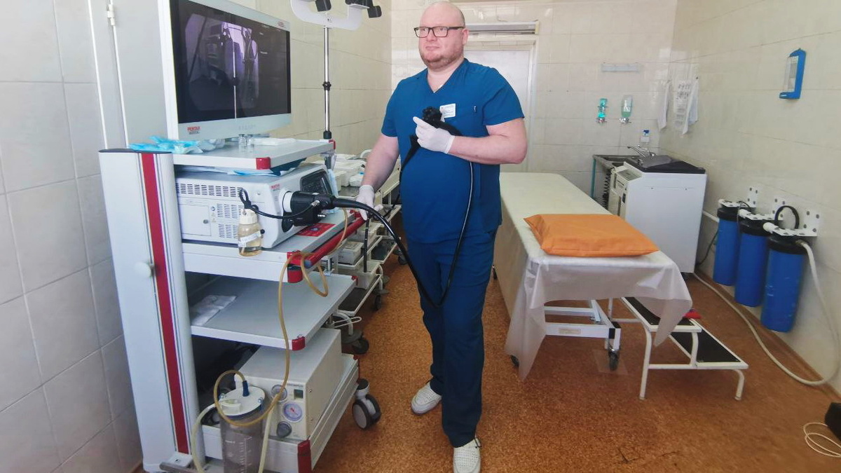    Эндоскопическое отделение городской поликлиники Нижневартовска переехало в новое помещение