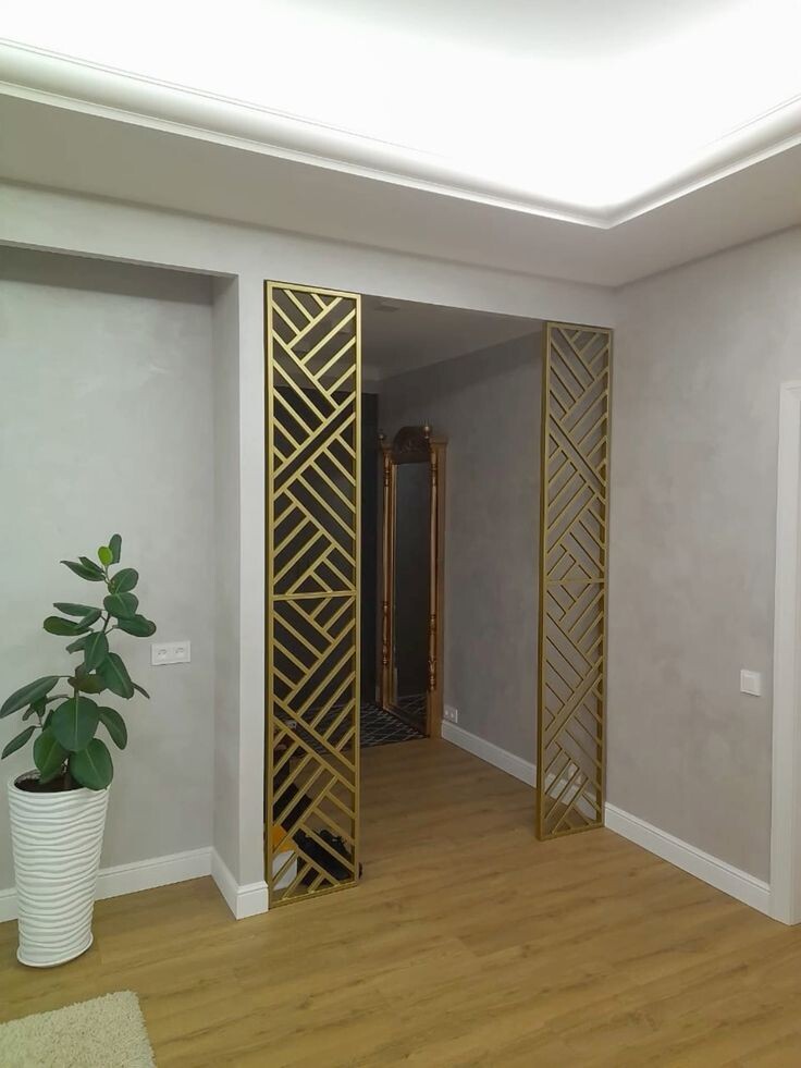 перегородка из профильной трубы