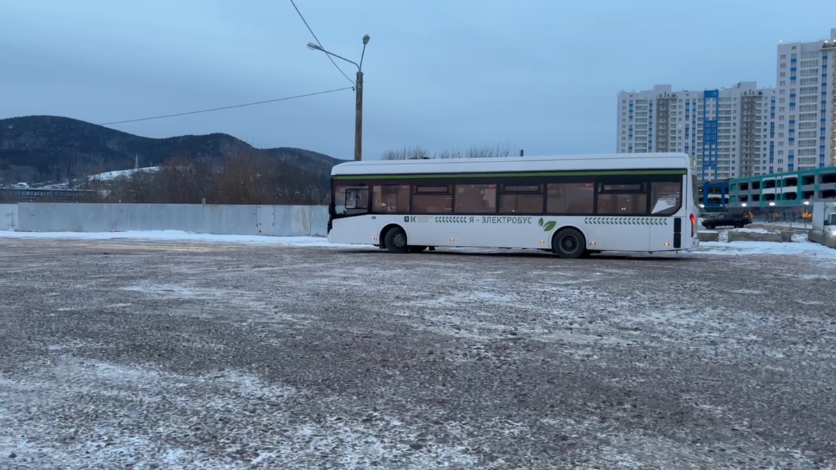     В красноярском микрорайоне «Тихие Зори» открылась разворотная площадка для автобусов