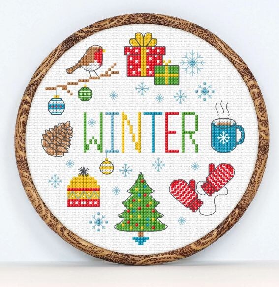    Зимние атрибуты   
Источник: Yarnspirations