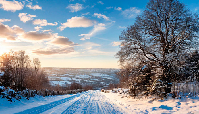 Если 17 декабря ясно, то к вечеру мороз усилится. Фото: shedevrum.ai