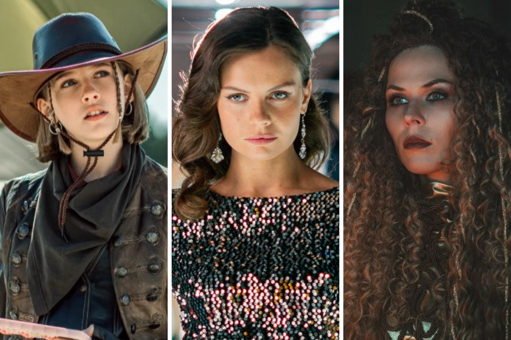    Фото © «Одна дома: Великолепная пятерка» режиссёр Руслан Паушу / Kinopoisk.ru / «Уродина» режиссёр Евгений Баранов / kino.maill.ru / «Баба Яга спасает Новый год» режиссёр Армен Ананикян / Kinopoisk.ru