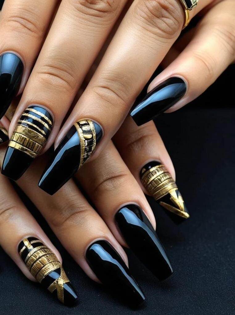 Стильный дизайн маникюра