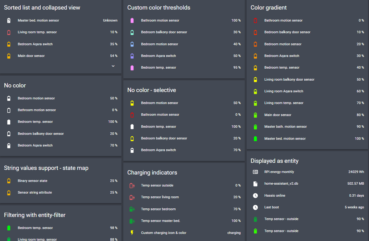 Из описания карточки в HACS