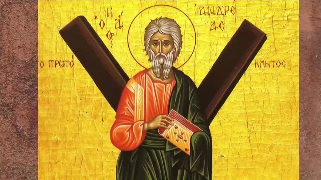 Андрей Первозванный. Скриншот автора.