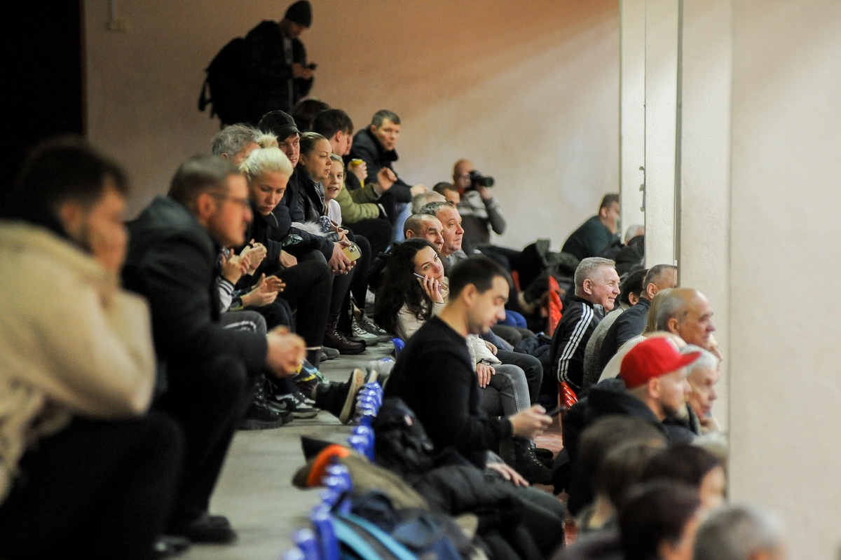 Болельщики активно поддерживали свою любимую команду