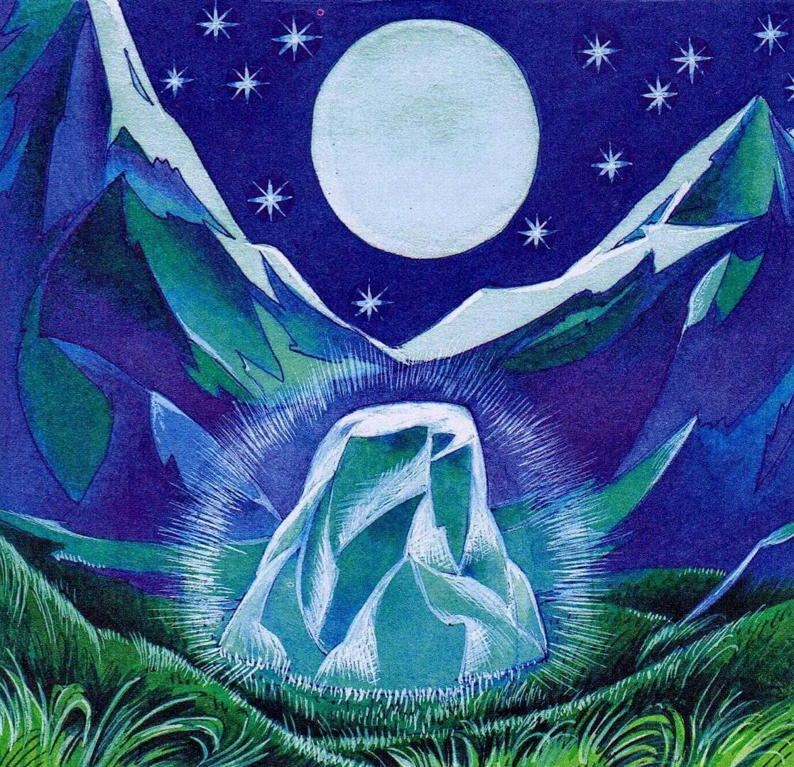 Лунный Камень в Высоких Скалах 