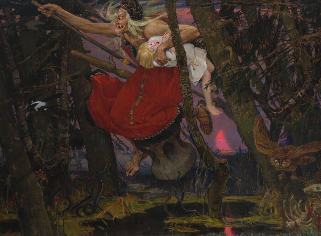 Баба Яга - персонаж неприятный, но очень полезный