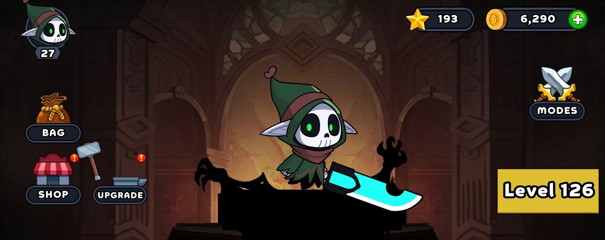 Главное меню игры.