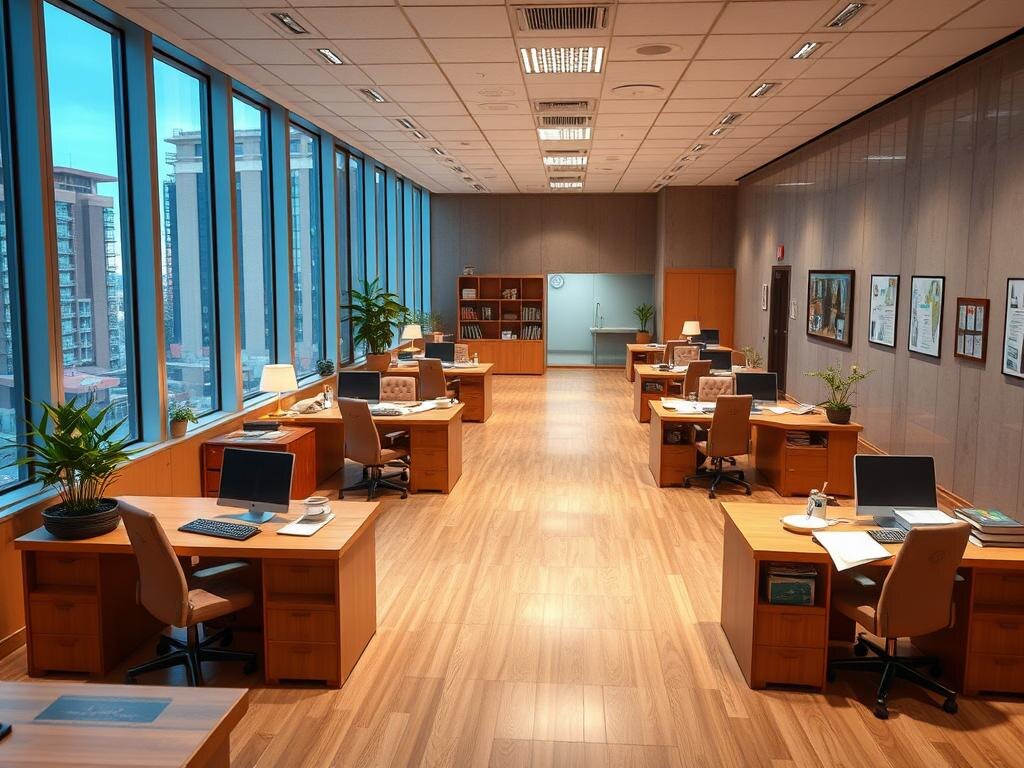    Хаос офисного рабочего дня