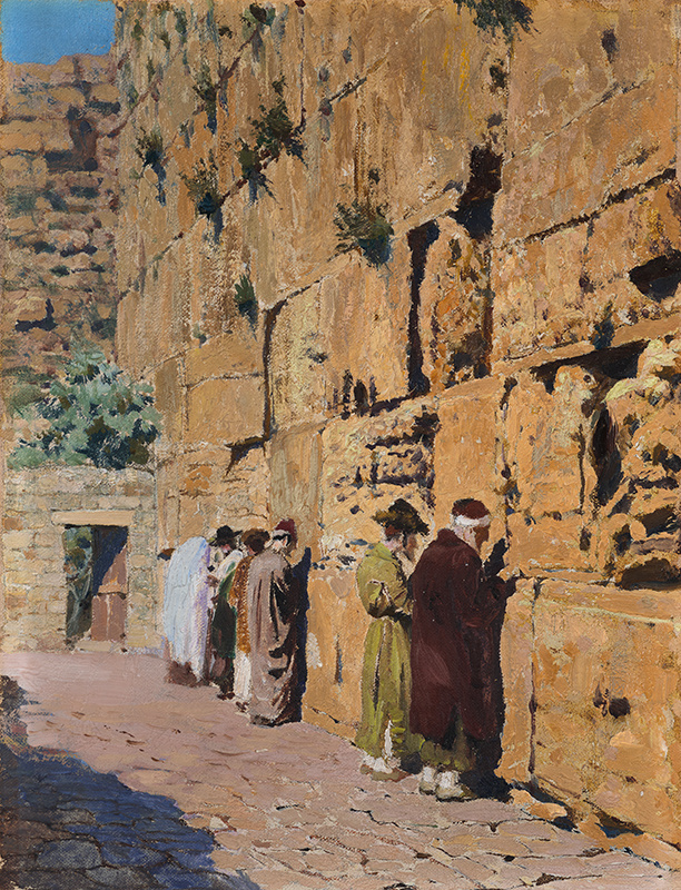 Василий Поленов. Евреи у Стены Соломона. 1882
© Государственная Третьяковская галерея