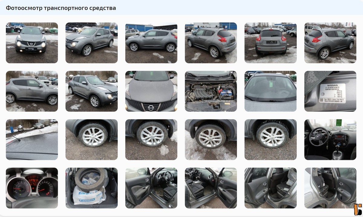 Пример фото из отчета