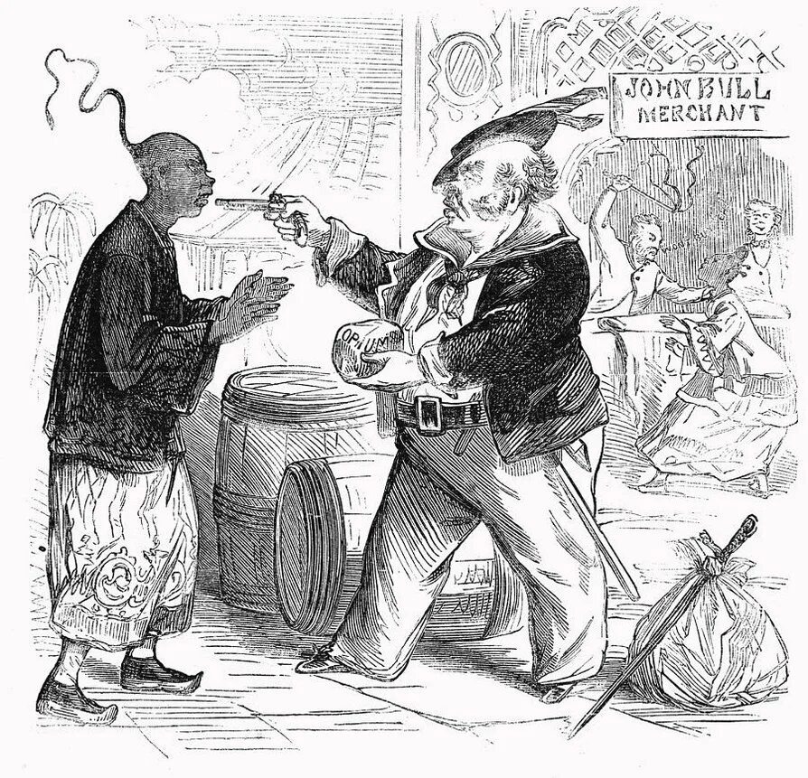 Китаец и англичанин