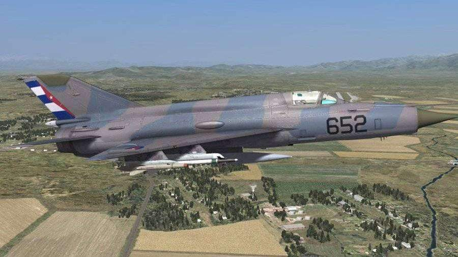 МиГ-21 ВВС Кубы