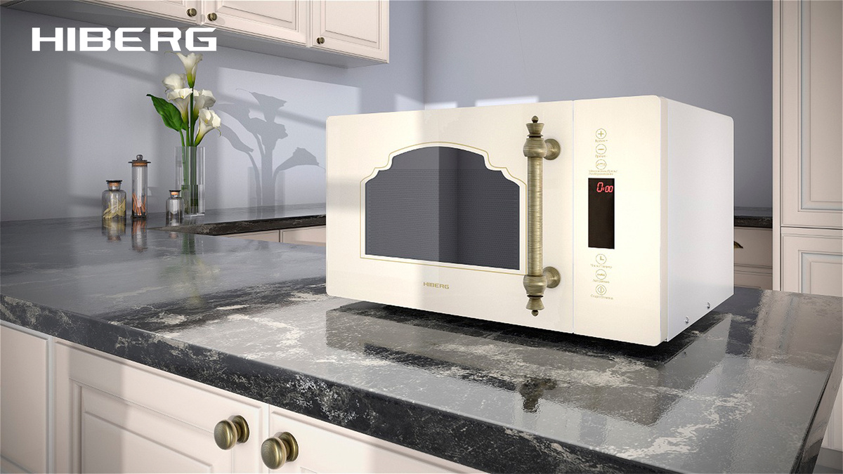 Яркий представитель нового поколения микроволновых печей — модель HIBERG i-VМ-4588 YR