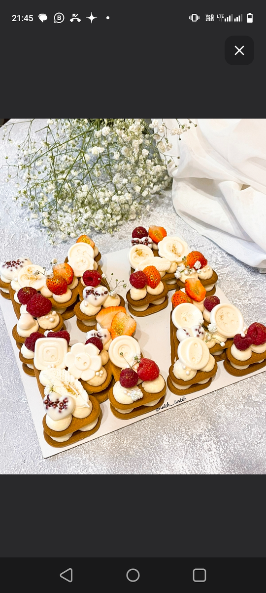 Готовый торт с канала "кондитер в бегах" 