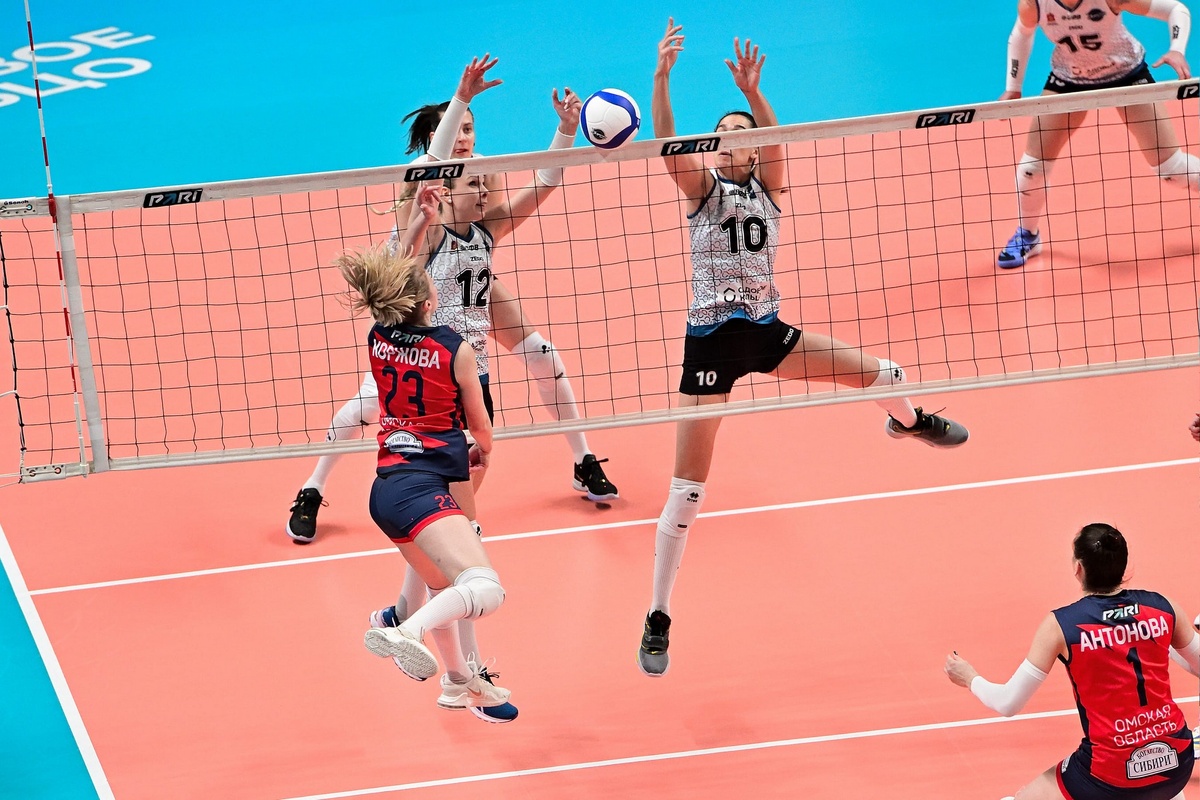 Матч "Заречье-Одинцово" - "Омичка". Фото - @foto_volley специально для "Первого темпа".